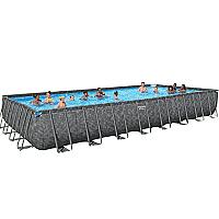 Rectangular Framed Pool 9.56m x 4.88m x 1.32m Bestway 561KJ
