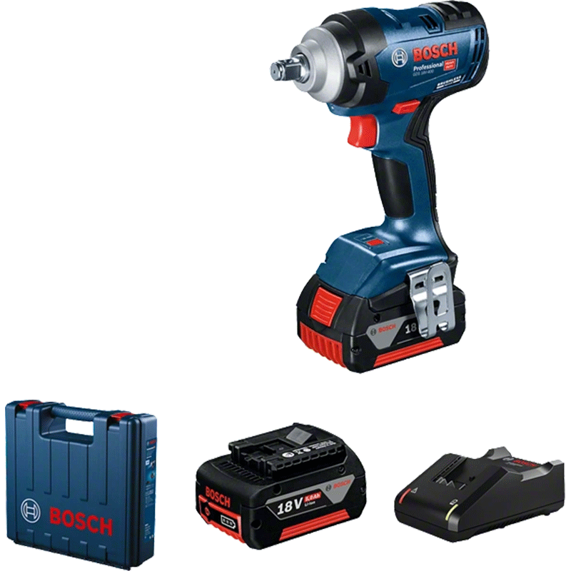 BOSCH ქანჩდამჭერი GDS 18V-400