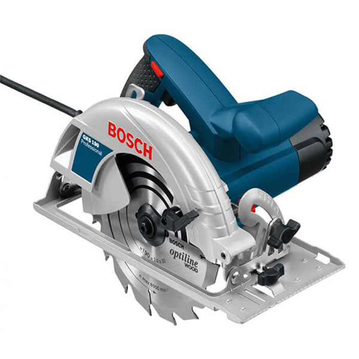 BOSCH ცირკული ხერხი GKS 190 1400 W