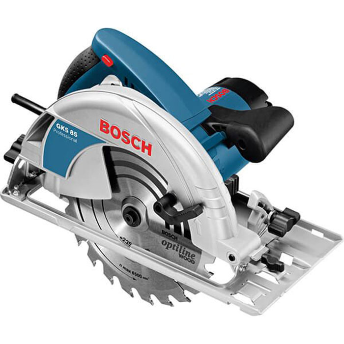 BOSCH ცირკული ხერხი GKS 85 2200 W