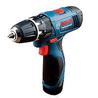 Bosch  დარტყმითი ბურღი-ხრახნდამჭერი აკუმულატორზე GSB 120 LI