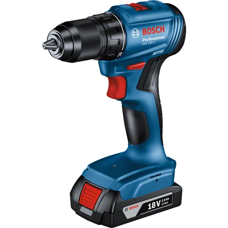 BOSCH აკუმულატორული სახრახნისი GSR 185 LI 