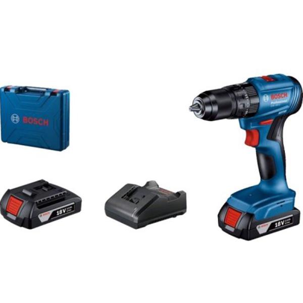 BOSCH  აკუმულატორის დარტყმითი ბურღ-სახრახნისი GSB 185-LI - Image 1