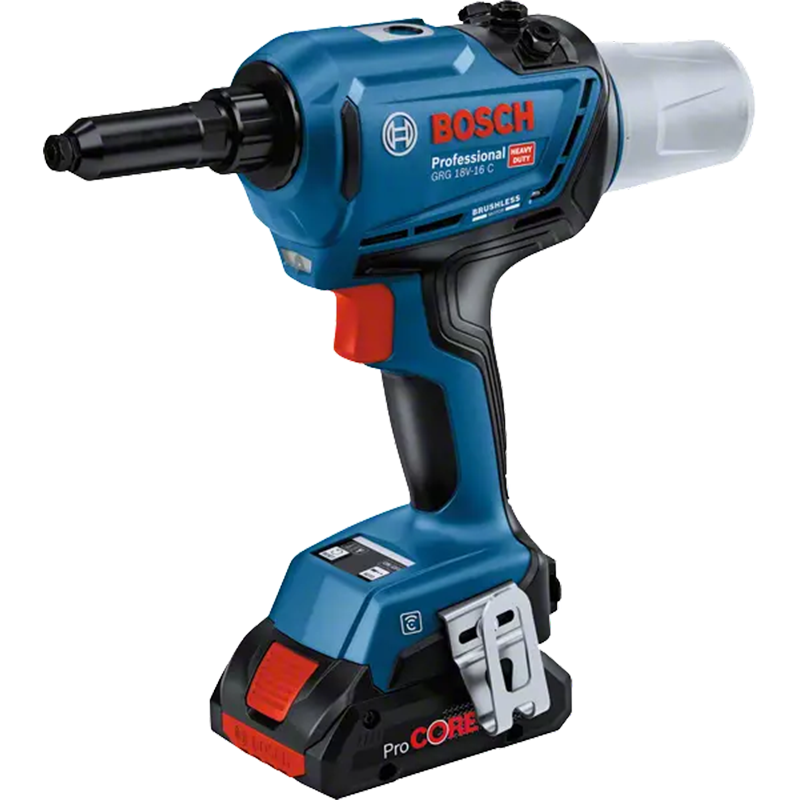 BOSCH აკუმულატორული მოქლონის პისტოლეტი GRG 18V-16 C 