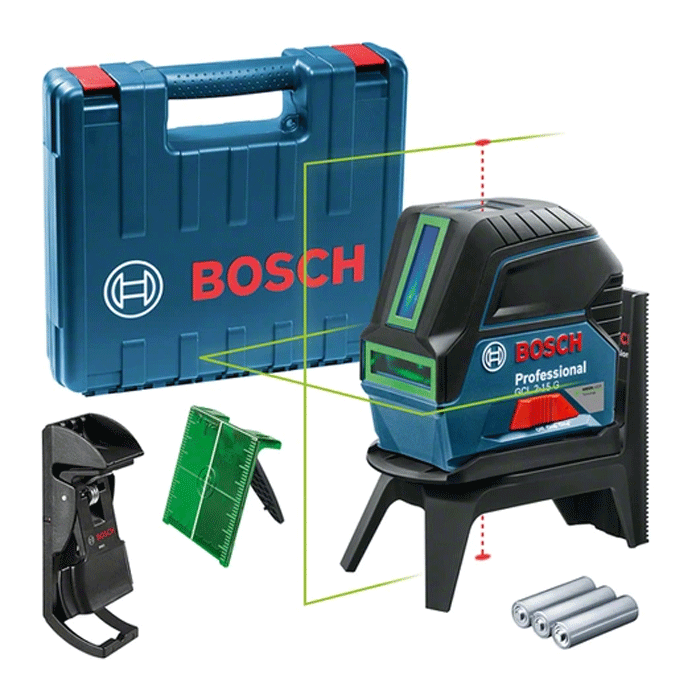 BOSCH ლაზერული ნიველირი GCL 2-15 G 