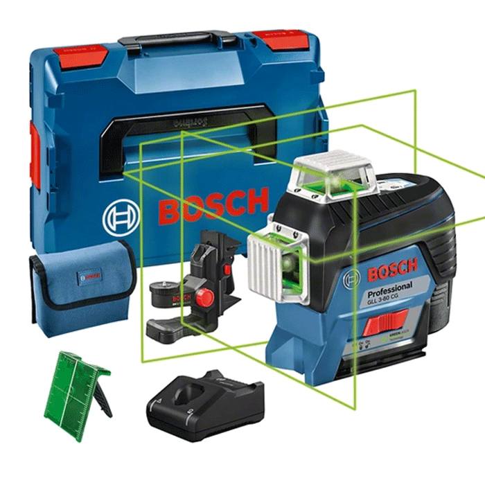 BOSCH ლაზერული ნიველირი GLL 3-80 CG L-BOXX BM 1