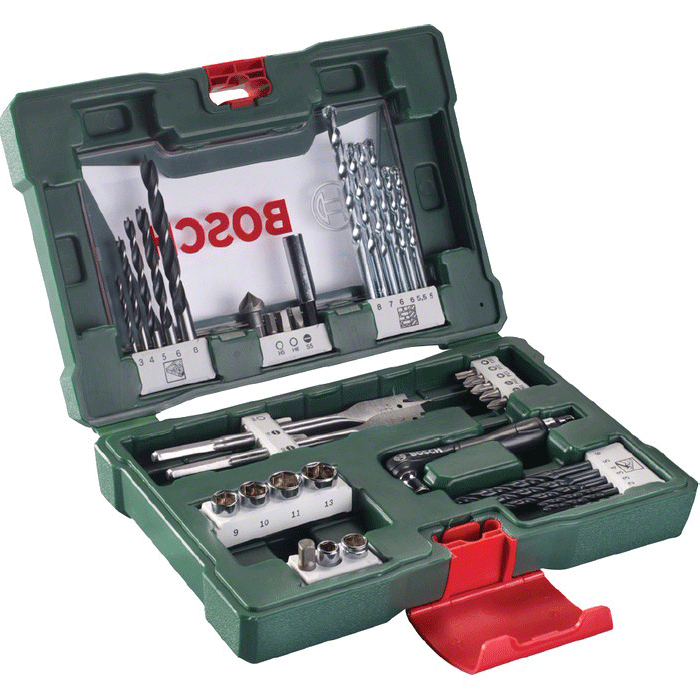 BOSCH ინსტრუმენტების ნაკრები V-LINE 41 PCS