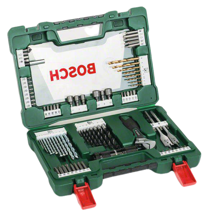 BOSCH ინსტრუმენტების ნაკრები V-LINE 83 PCS