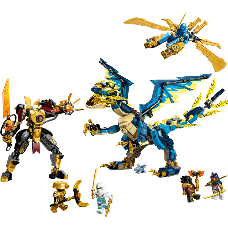 LEGO ლეგო Elemental Dragon vs. The Empress Mech 71796