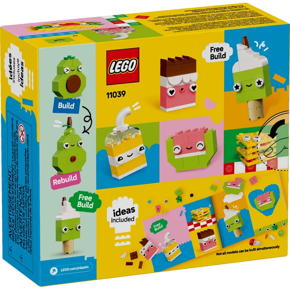 LEGO კუბიკების ნაკრები 150 ერთეული 11039