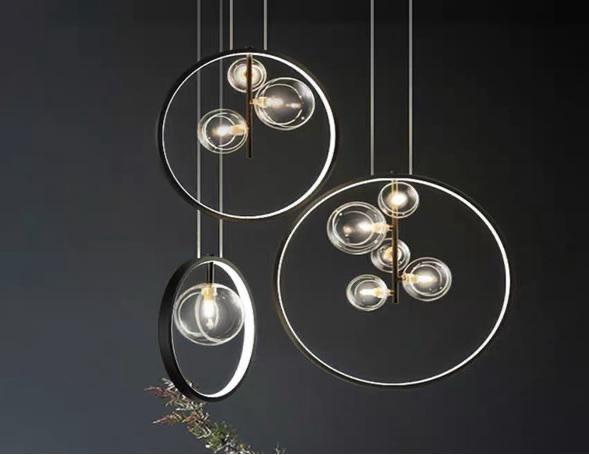 შუშის ბურთისებრი ჭაღი - Image 1