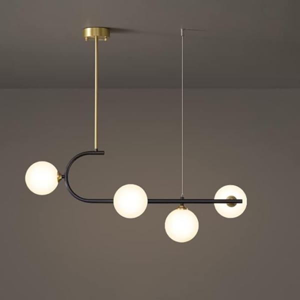 4-ნათურიანი სპილენძის ჭაღი - Image 1