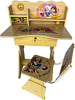 Study table with Mickey Mouse print