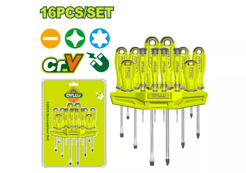 16 ცალიანი სახრახნისების ნაკრები  DTSS1416 - Image 1