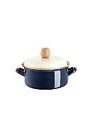 ქვაბი ემალის თავსახურით ლურჯი 