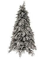 დათოვლილი ნაძვის ხე - 210სმ სრულად სილიკონის ტოტებით