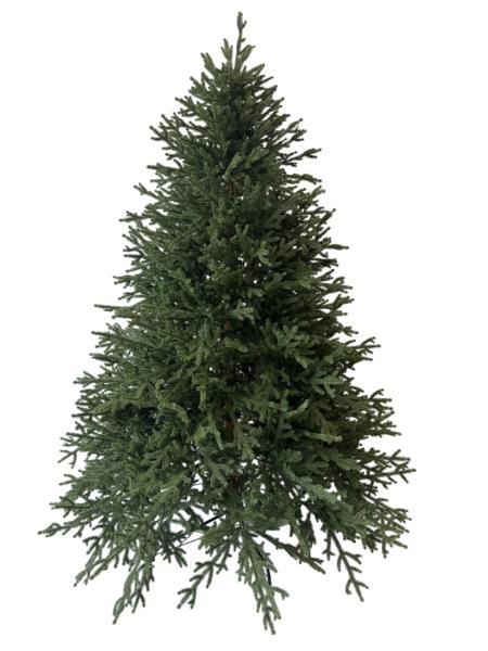 ნაძვის ხე მწვანე - 240სმ სრულად სილიკონის ტოტებით - Image 1