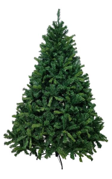 ნაძვის ხე მწვანე – 210 სმ PVC ტოტებით - Image 1