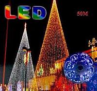 საახალწლო განათება ლურჯი 50მ 25632-2