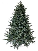 მწვანე ნაძვის ხე -240სმ სრულად სილიკონის ტოტებით