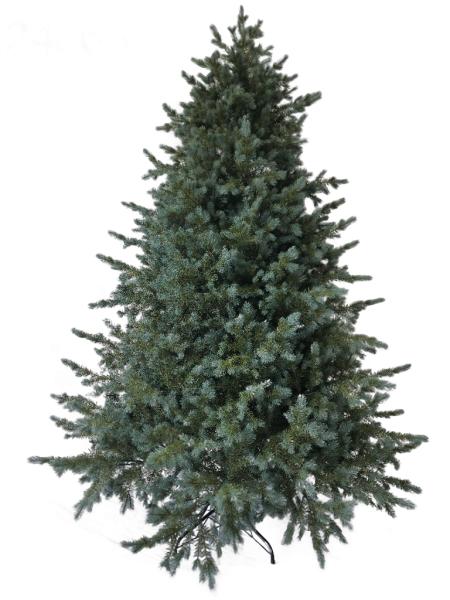 მწვანე ნაძვის ხე -180სმ სრულად სილიკონის ტოტებით - Image 1