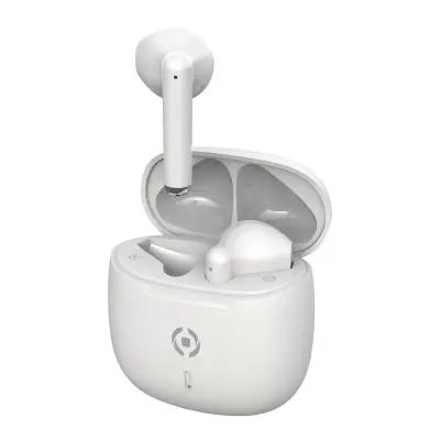 Celly BUZ2 True Wireless Earbuds White - Image 2