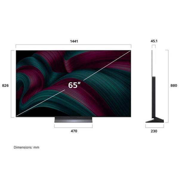 LG TV 65"(165cm) OLED65C5RLA.AMCN - Image 4