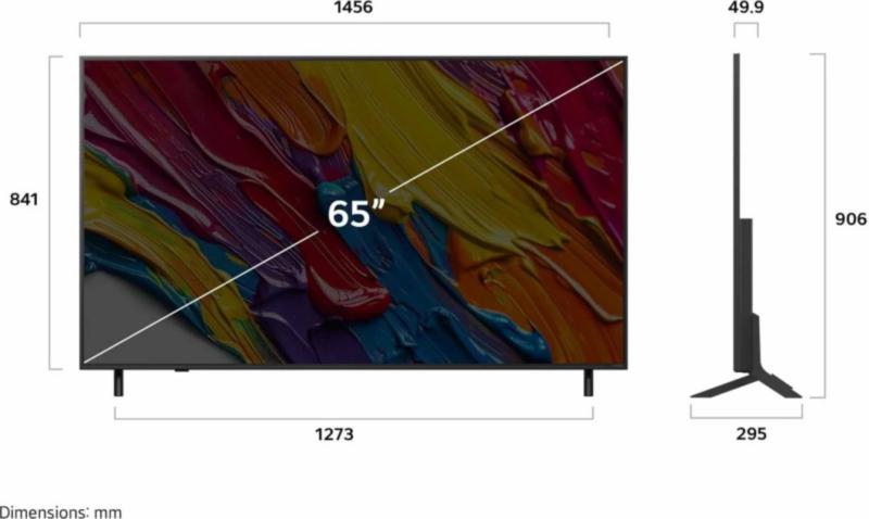 LG ტელევიზორი 65"(140cm) 65QNED82A6B.AMCN - Image 3