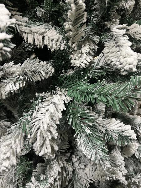 დათოვლილი ნაძვის ხე – 240 სმ PVC ტოტებით - Image 3