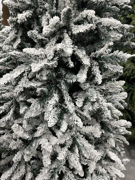 დათოვლილი ნაძვის ხე – 240 სმ PVC ტოტებით - Image 4