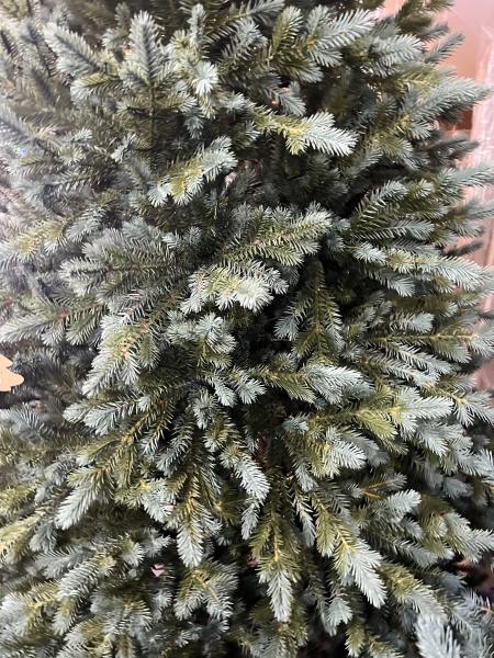 მწვანე ნაძვის ხე -240სმ სრულად სილიკონის ტოტებით - Image 3