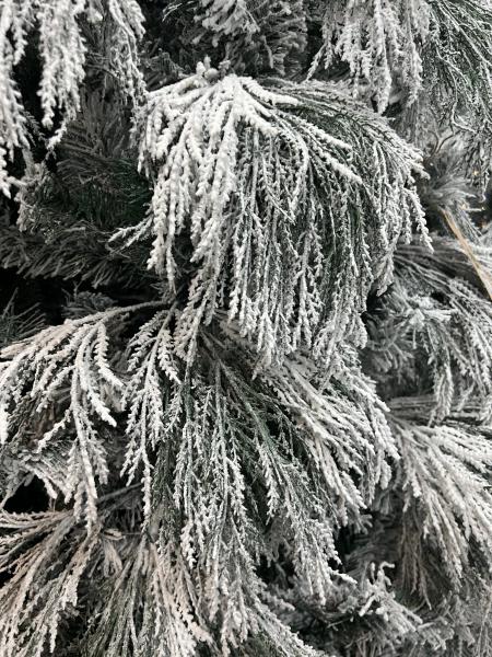 დათოვლილი ნაძვის ხე - 270სმ შერეული ტოტებით PE+PVC - Image 2