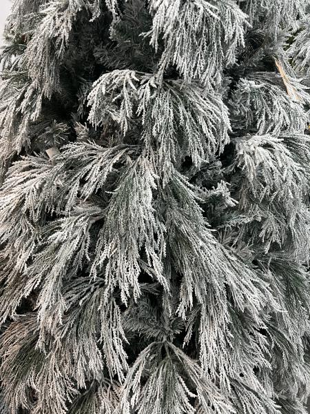 დათოვლილი ნაძვის ხე - 270სმ შერეული ტოტებით PE+PVC - Image 3