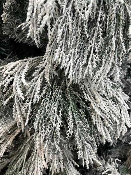 დათოვლილი ნაძვის ხე - 270სმ შერეული ტოტებით PE+PVC - Image 5