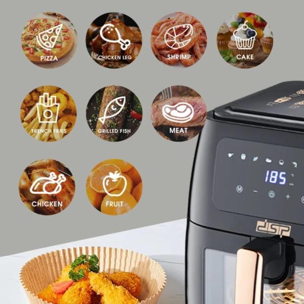 ელექტრო აეროგრილი 8.5L KB2138 - Image 2