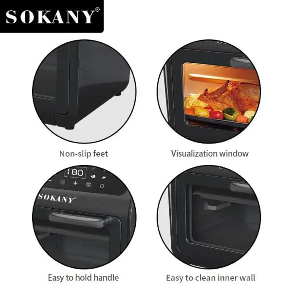 ელექტრო აერო გრილი 16L SK-ZG-8032 - Image 4