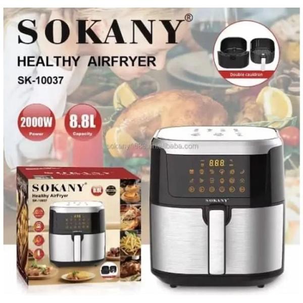 ელექტრო აეროგრილი 8.8L SK-10037 - Image 3