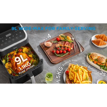 აერო გრილი 9ლ Midea MF-CY85WK2 - Image 3