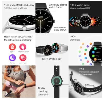 QCY Smart Watch GT S8 Black - Image 4
