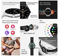 QCY Smart Watch GT S8 Black - Thumbnail 4