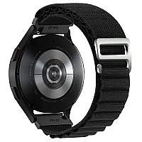 Watch6 Classic Nylon Watch Band 20mm Wrist Strap - Black