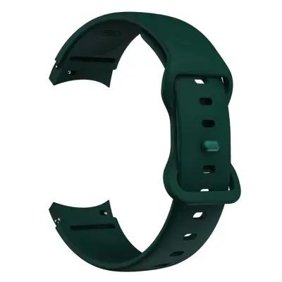 5 Pro 45mm Silicone Watch Band Quick Release 20mm Wrist Strap with Butterfly Buckle - Green - Image 1