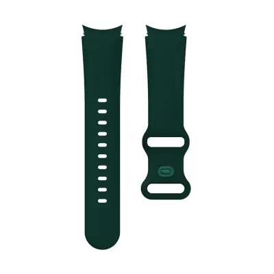 5 Pro 45mm Silicone Watch Band Quick Release 20mm Wrist Strap with Butterfly Buckle - Green - Image 3