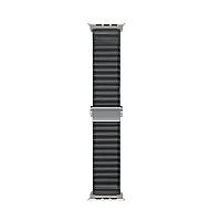 3 2 1 38mm Wavy Texture Nylon Strap - Black