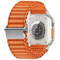 3 2 1 38mm Wavy Texture Nylon Strap - Orange - Thumbnail 2