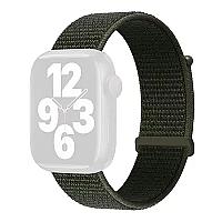 KALEBOL Nylon Watch Band for Apple Watch Series 10 Ultra 9 8 7 SE 6 5 4 3 2 1 46mm 49mm 45mm 44mm 42mm Wrist Strap - Army Green - Thumbnail 2