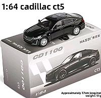 საკოლექციო მანქანა cadilac ct 5 1:64 massdi