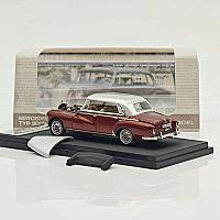 საკოლექციო მანქანა Mortal 1:64 Mercedes-Benz 300D Cabriolet W189 Red - Thumbnail 2