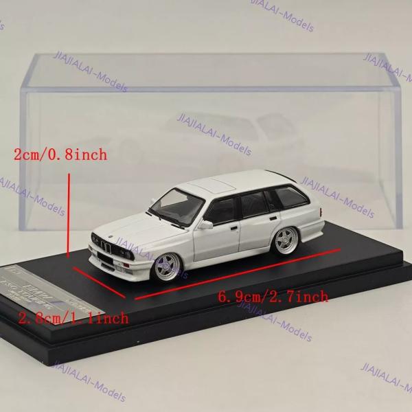 საკოლექციო მანქანა Mortal 1:64 E30 Touring White - Image 5