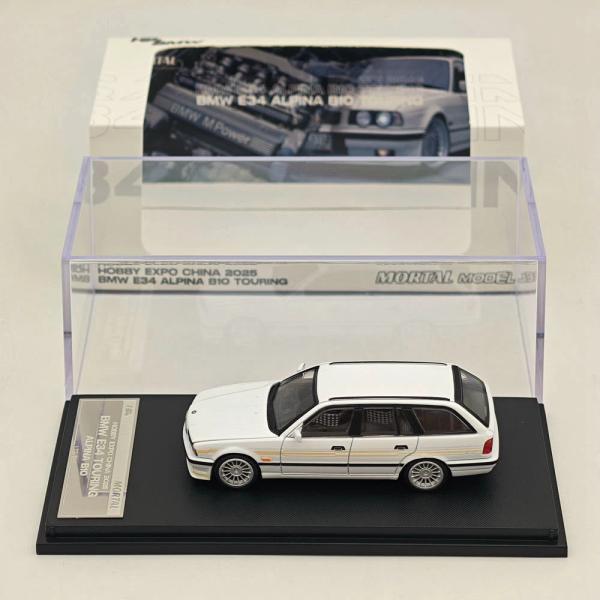 საკოლექციო მანქანა Mortal 1:64 E34 Touring white - Image 3